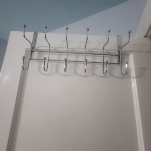 Over the door hook rack